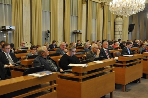 Budgetdiskussion. Åbo fullmäktige slog nyss fast skattesatserna för nästa år. Foto: Carina Holm