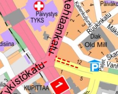 Karta: Åbo stad