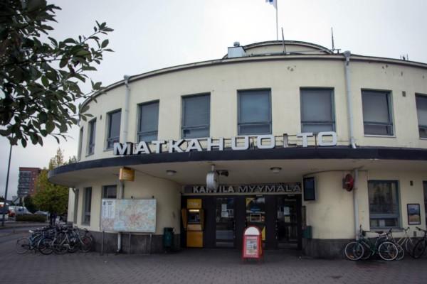 Åbo busstation utifrån