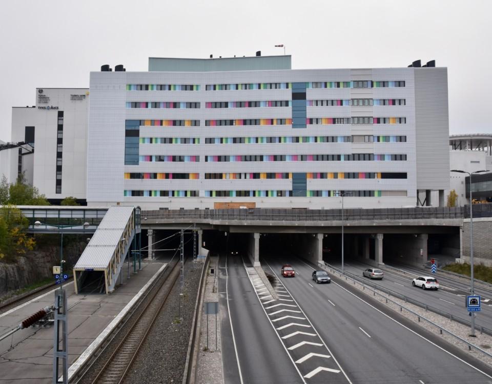 en sjukhusbyggnad