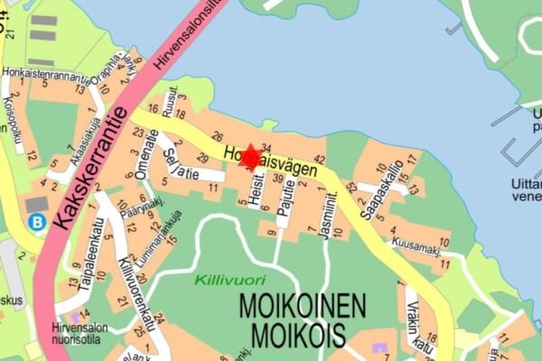 karta över moikois
