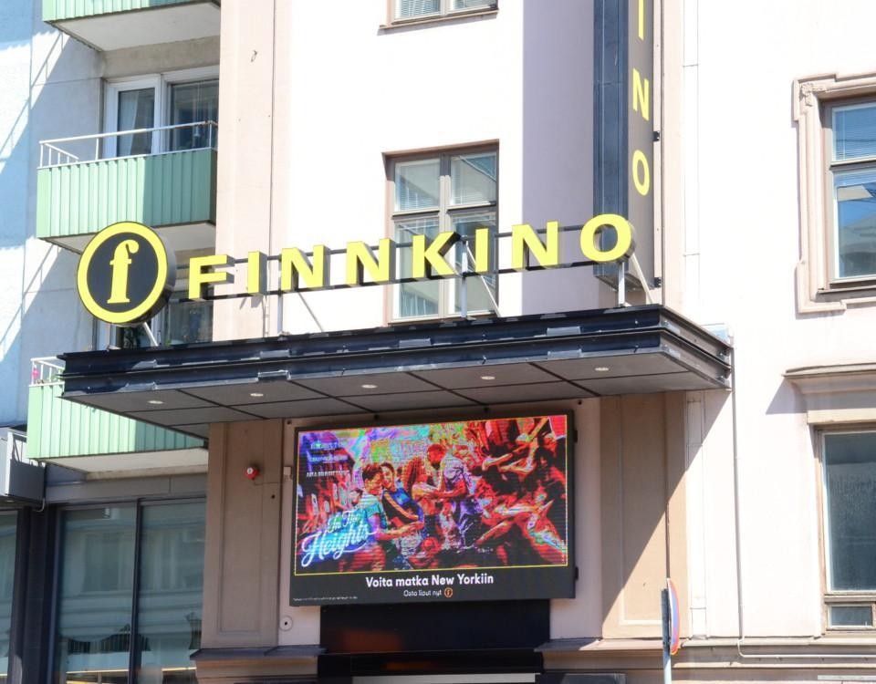 Kinopalatset i Åbos fasad.