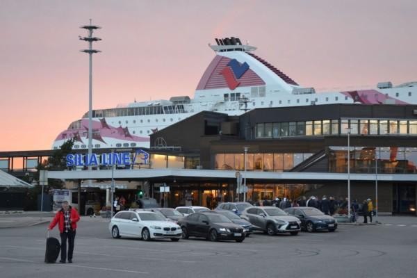Tallink Siljas terminal i Åbo hamn
