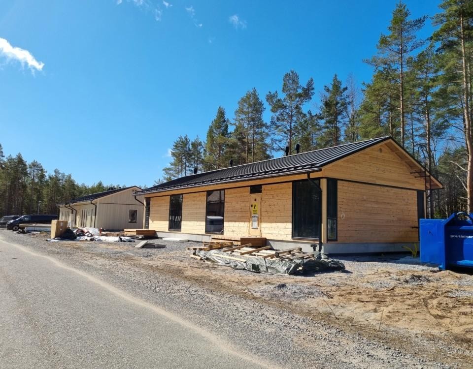 Nybyggnation i Furuvik, Hangö.