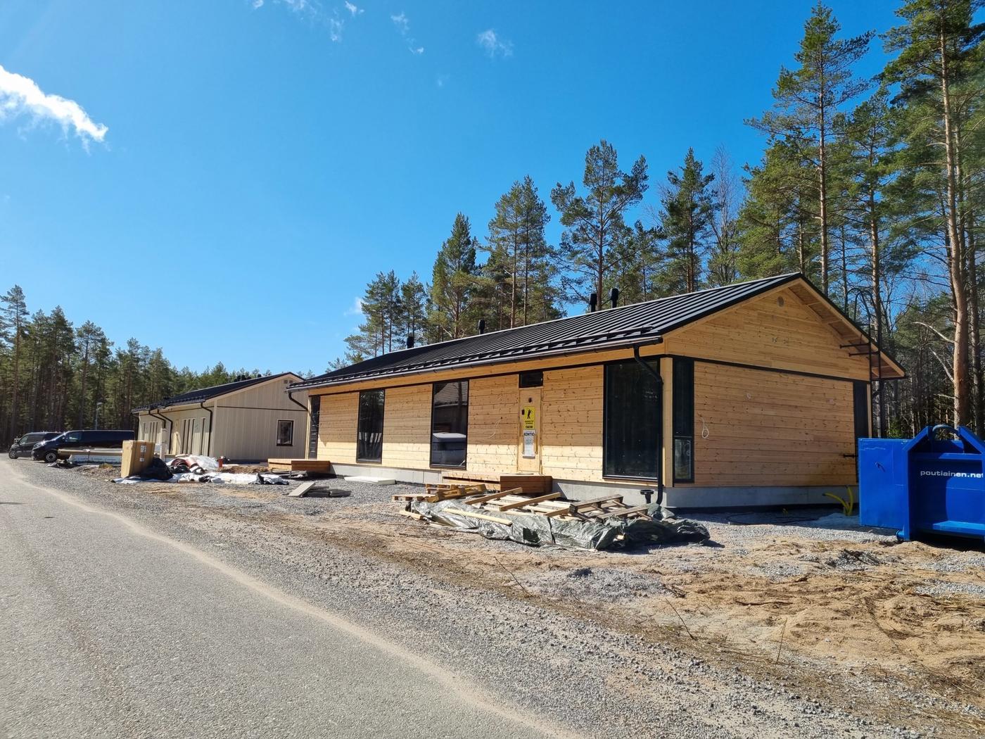 Nybyggnation i Furuvik, Hangö.