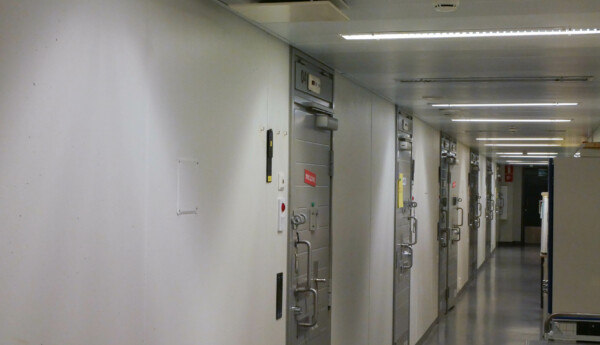 En fängelsekorridor