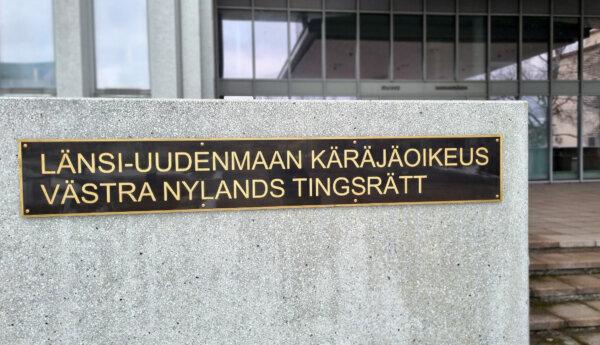 Västra Nylands tingsrätt i Ekenäs.